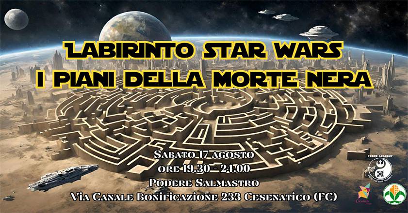 Labirinto star wars i piani della morte nera